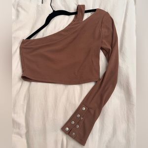 PrivacyPlease one sleeve crop from REVOLVE | NWOT | Small